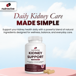 Nutravive Kidney Support - Premium 21-in-1 formula
