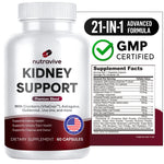 Nutravive Kidney Support - Premium 21-in-1 formula