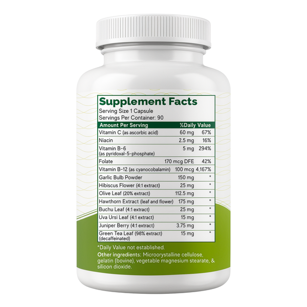 Nutravive Blood Pressure Support - Premium 13-in-1 formula